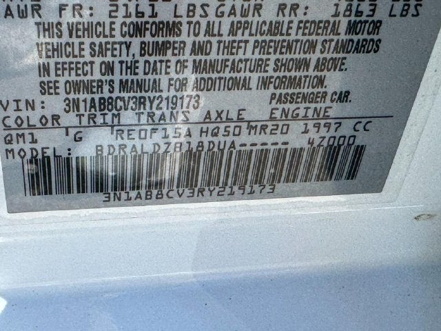2024 Nissan Sentra SV Xtronic CVT