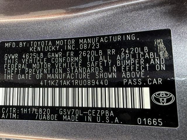 2024 Toyota Camry XSE V6