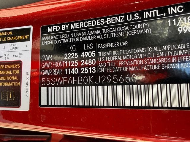 2019 Mercedes-Benz C-Class C 43 AMG®