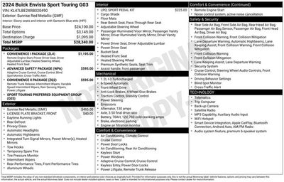 2024 Buick Envista Sport Touring FWD