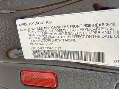 2025 Audi A5 Sportback Premium 45 TFSI S line quattro S tronic