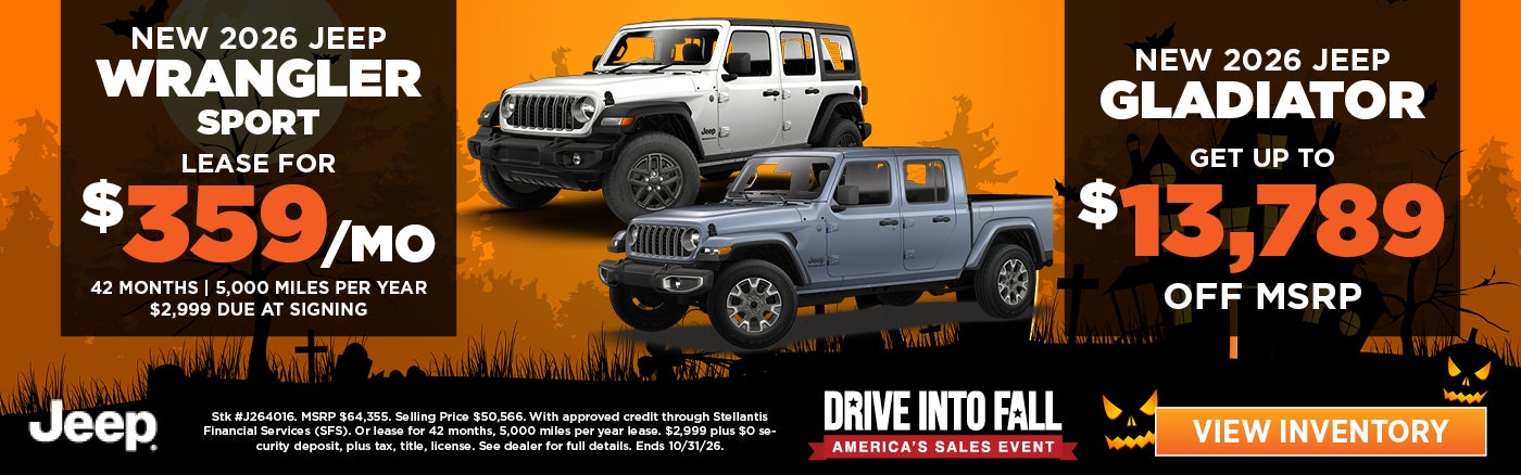 NEW 2026 JEEP WRANGLER & JEEP GLADIATOR