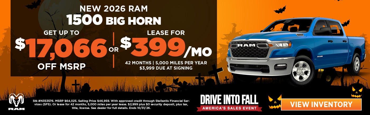 NEW 2026 RAM 1500 BIG HORN