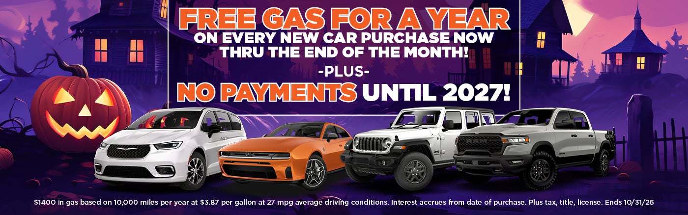 Free gas for a year!